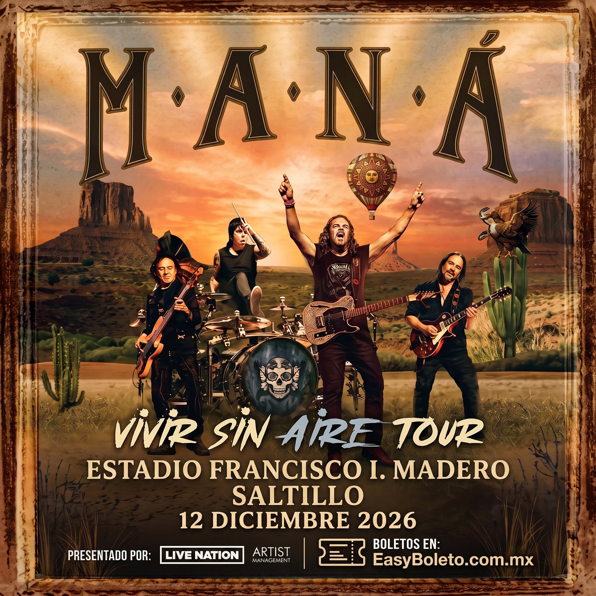 MANÁ - SALTILLO